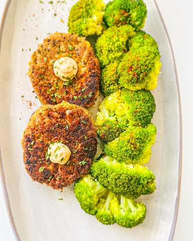 Jack Fruit Veggie Cakes